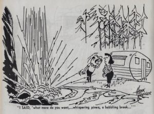 Trailer ways & Daze 1955 cartoons pages 1