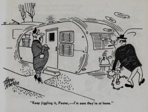 Trailer ways & Daze 1955 cartoons pages 1