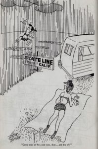 Trailer ways & Daze 1955 cartoons pages